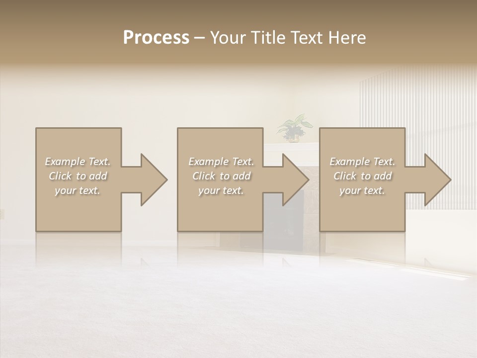 Beige For Let Fan PowerPoint Template