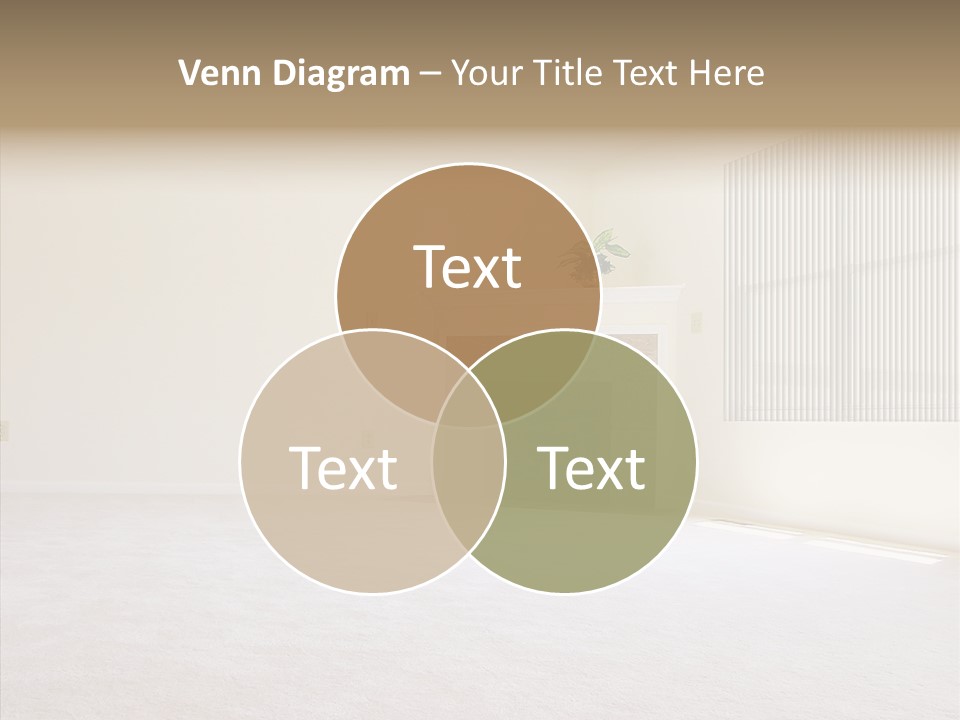Beige For Let Fan PowerPoint Template