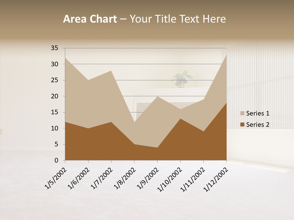 Beige For Let Fan PowerPoint Template