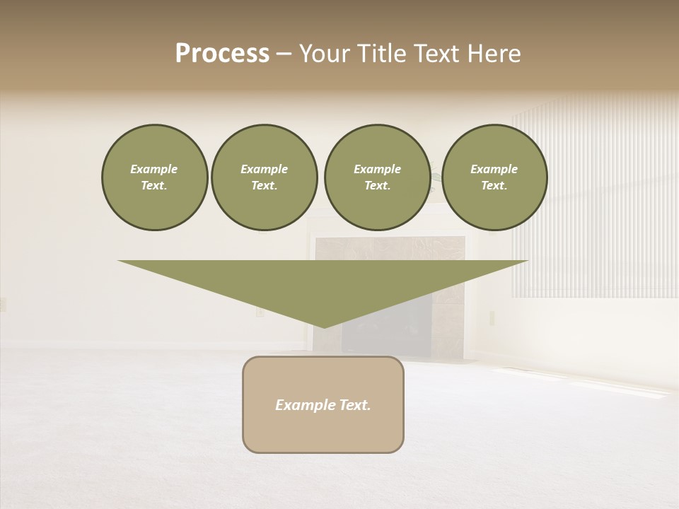 Beige For Let Fan PowerPoint Template