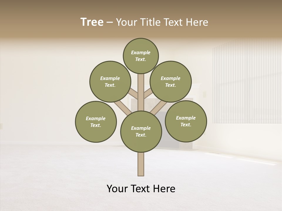 Beige For Let Fan PowerPoint Template