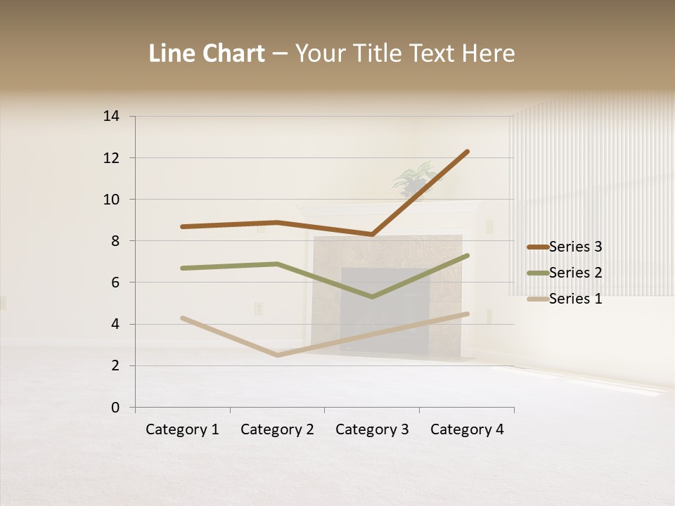 Beige For Let Fan PowerPoint Template
