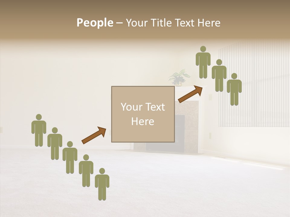 Beige For Let Fan PowerPoint Template
