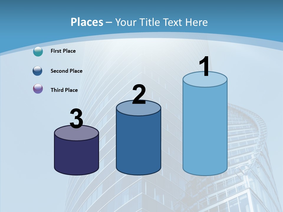 Financial High Beam PowerPoint Template