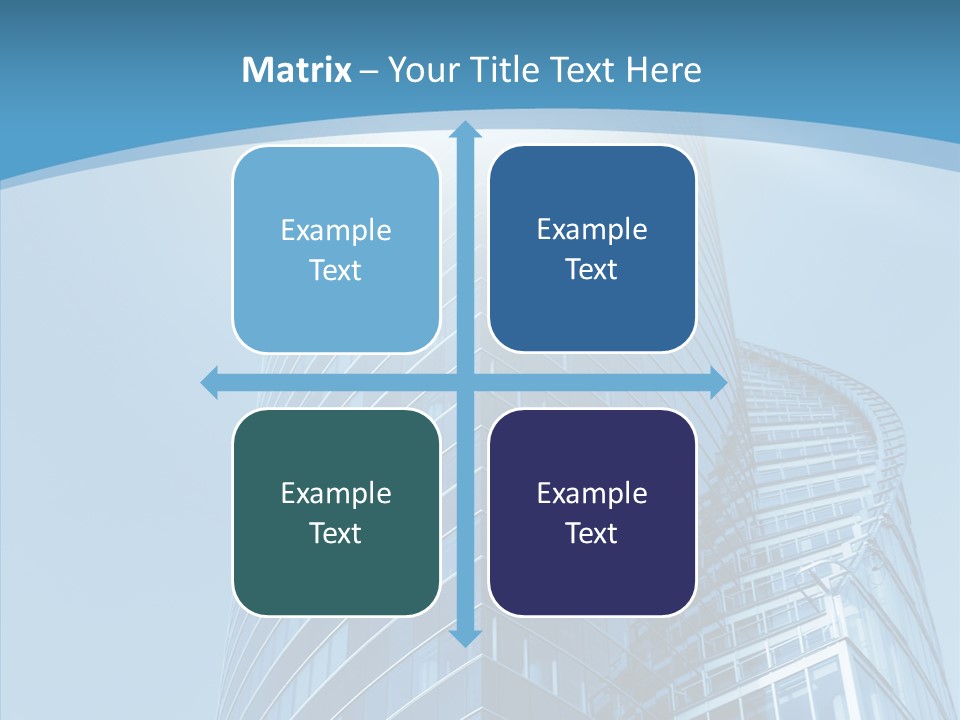 Financial High Beam PowerPoint Template