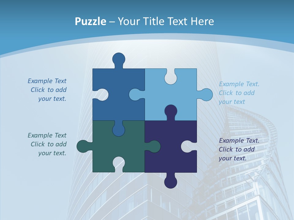 Financial High Beam PowerPoint Template