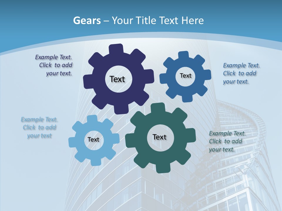 Financial High Beam PowerPoint Template