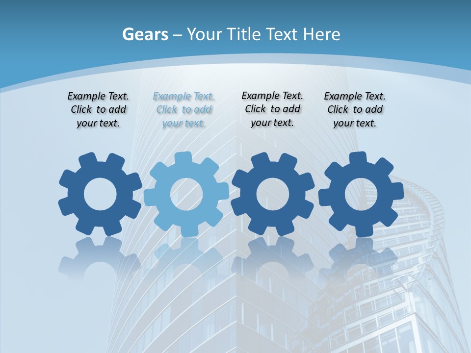 Financial High Beam PowerPoint Template