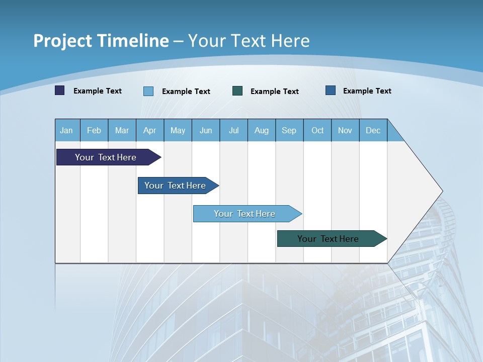 Financial High Beam PowerPoint Template
