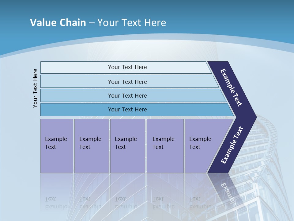 Financial High Beam PowerPoint Template