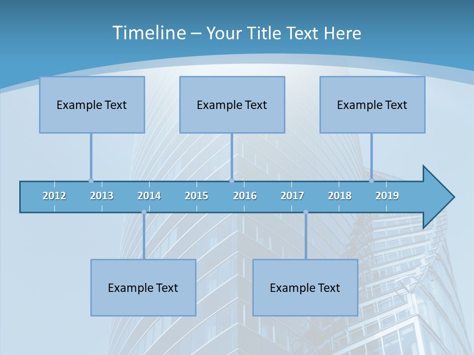 Financial High Beam PowerPoint Template