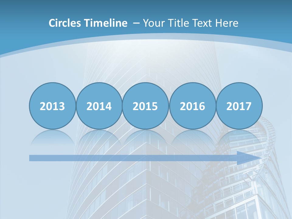 Financial High Beam PowerPoint Template