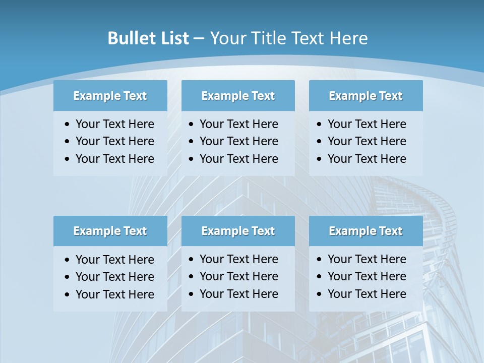 Financial High Beam PowerPoint Template