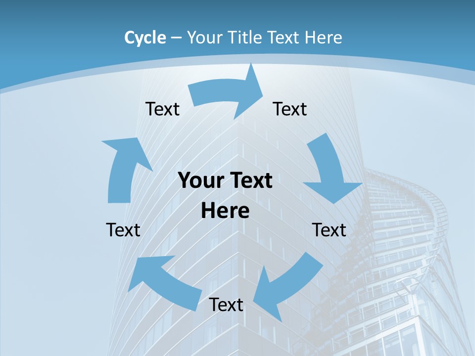 Financial High Beam PowerPoint Template