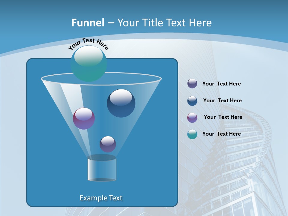 Financial High Beam PowerPoint Template