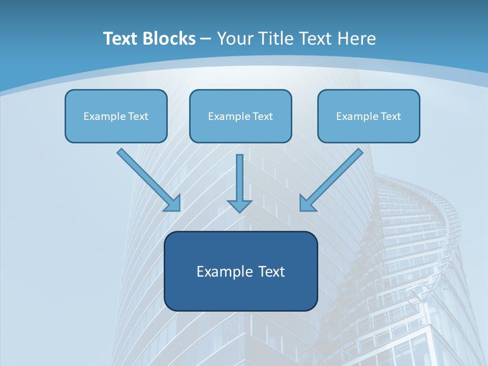 Financial High Beam PowerPoint Template