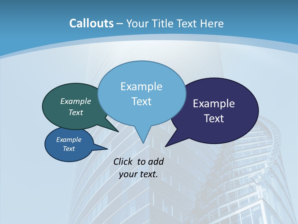 Financial High Beam PowerPoint Template
