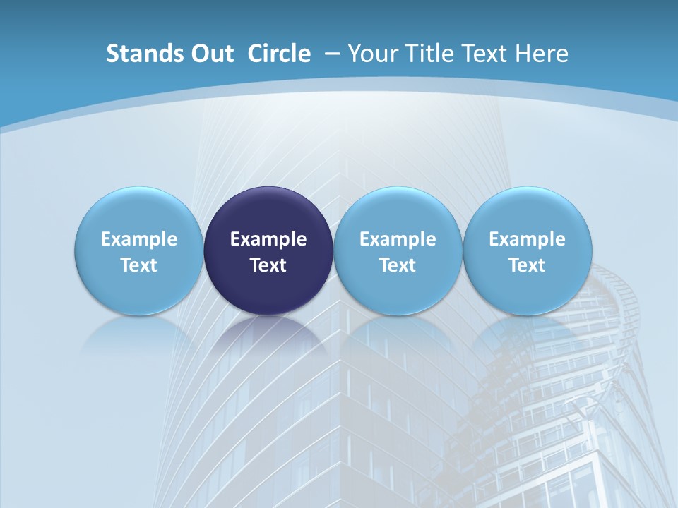 Financial High Beam PowerPoint Template