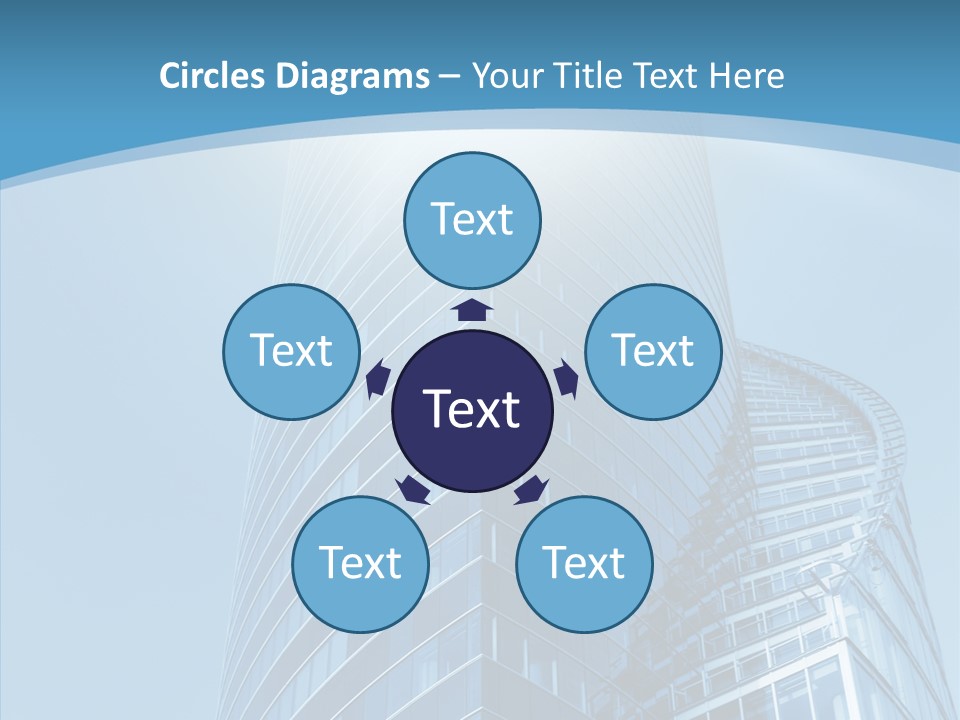 Financial High Beam PowerPoint Template