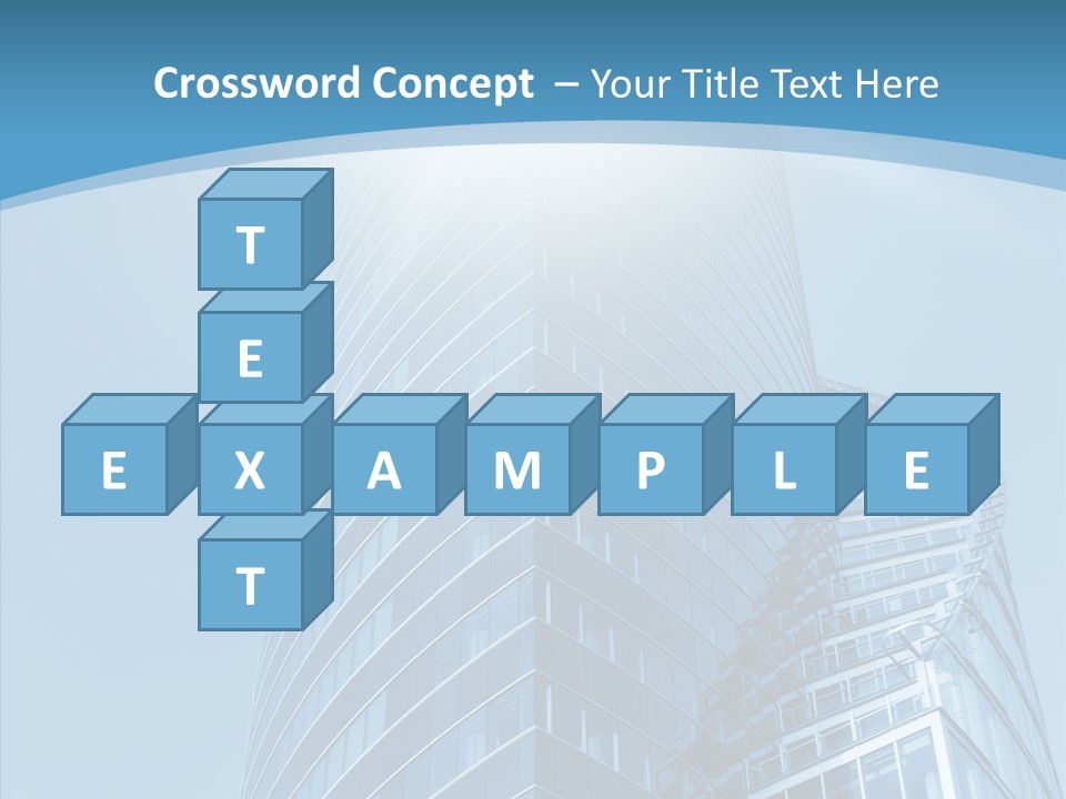 Financial High Beam PowerPoint Template