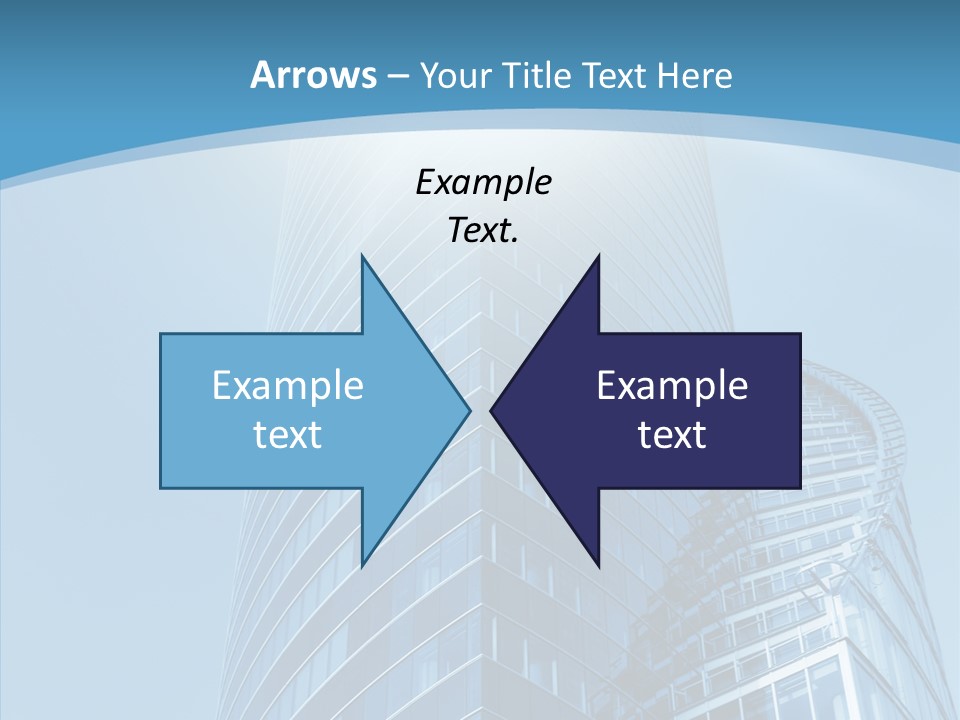 Financial High Beam PowerPoint Template