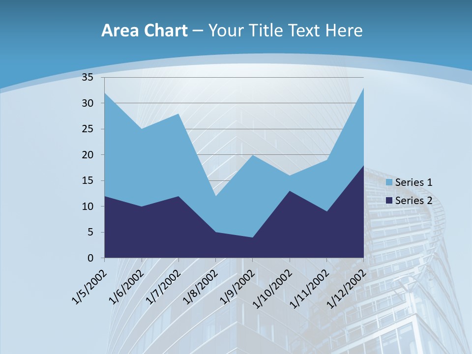 Financial High Beam PowerPoint Template