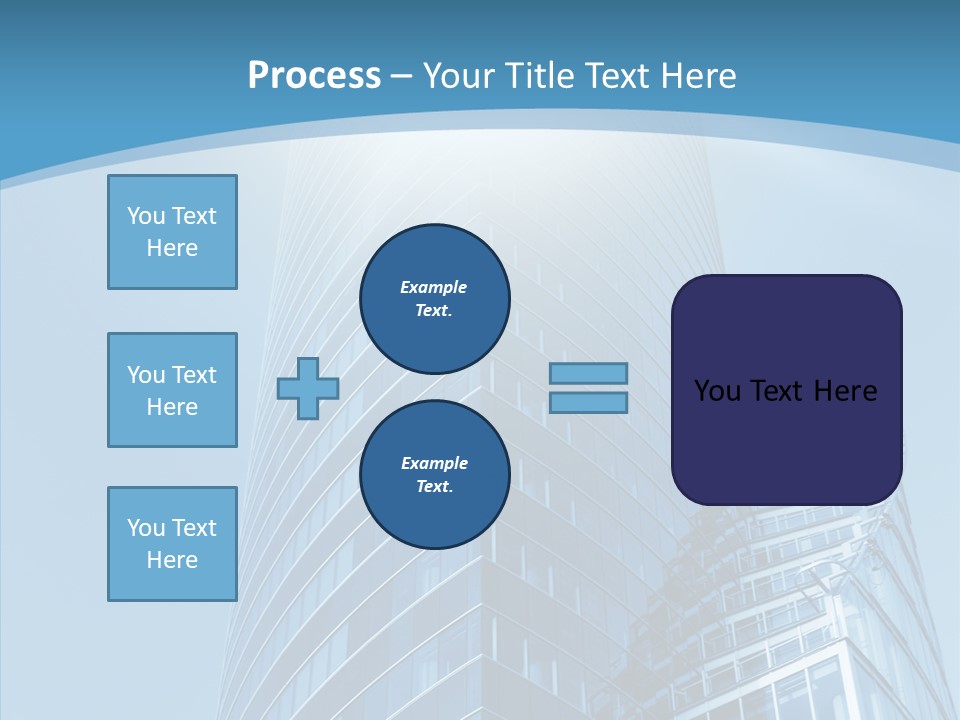 Financial High Beam PowerPoint Template