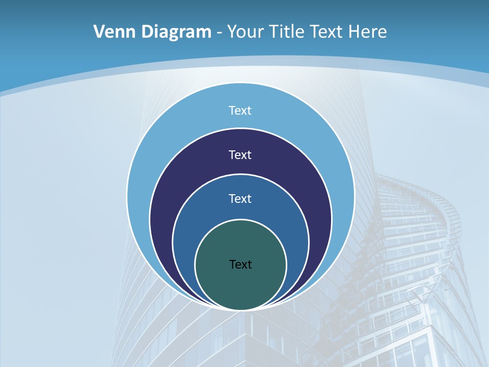 Financial High Beam PowerPoint Template