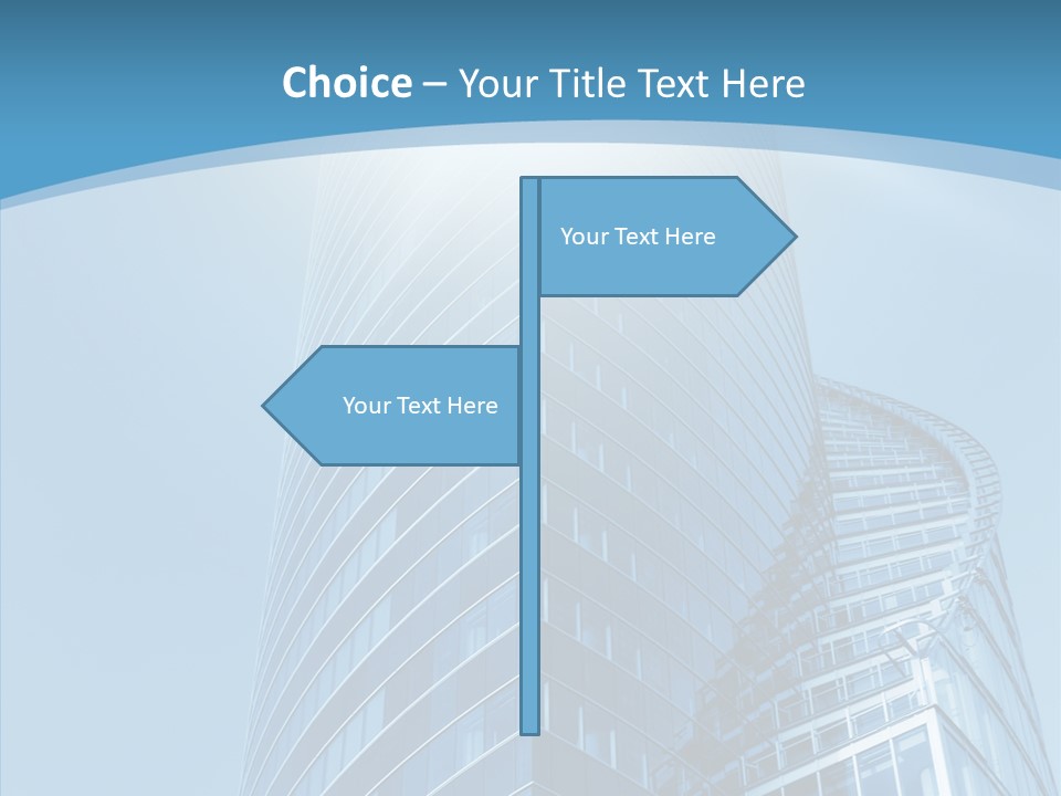 Financial High Beam PowerPoint Template