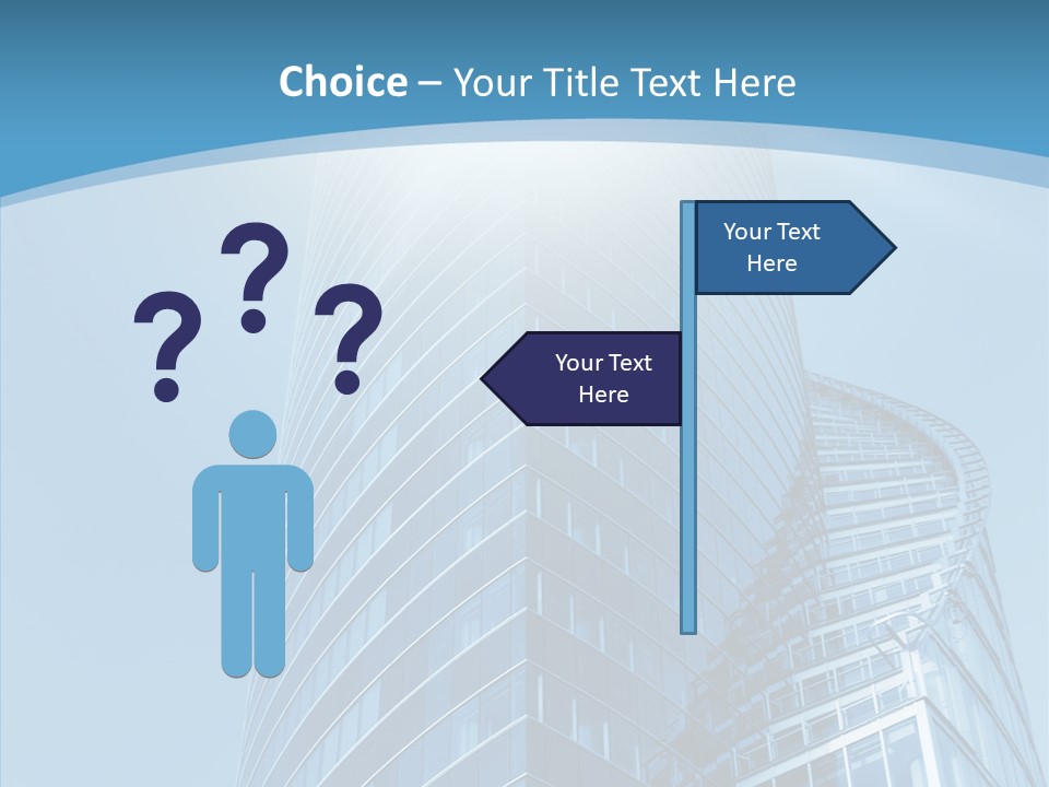 Financial High Beam PowerPoint Template