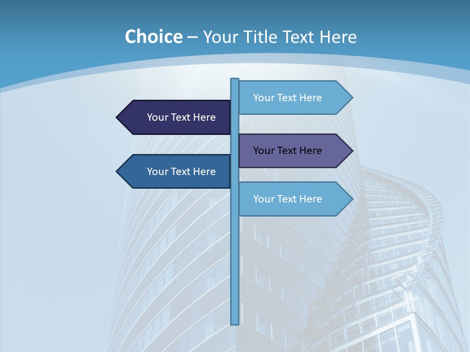 Financial High Beam PowerPoint Template