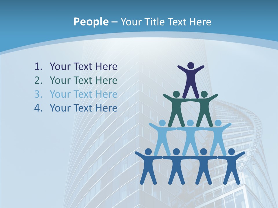 Financial High Beam PowerPoint Template