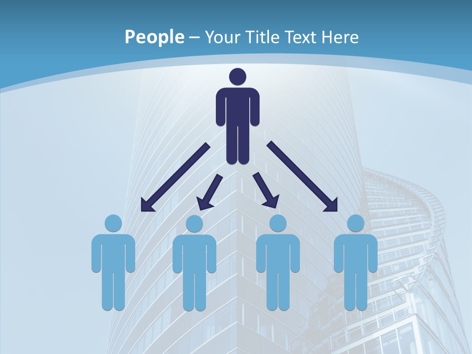 Financial High Beam PowerPoint Template