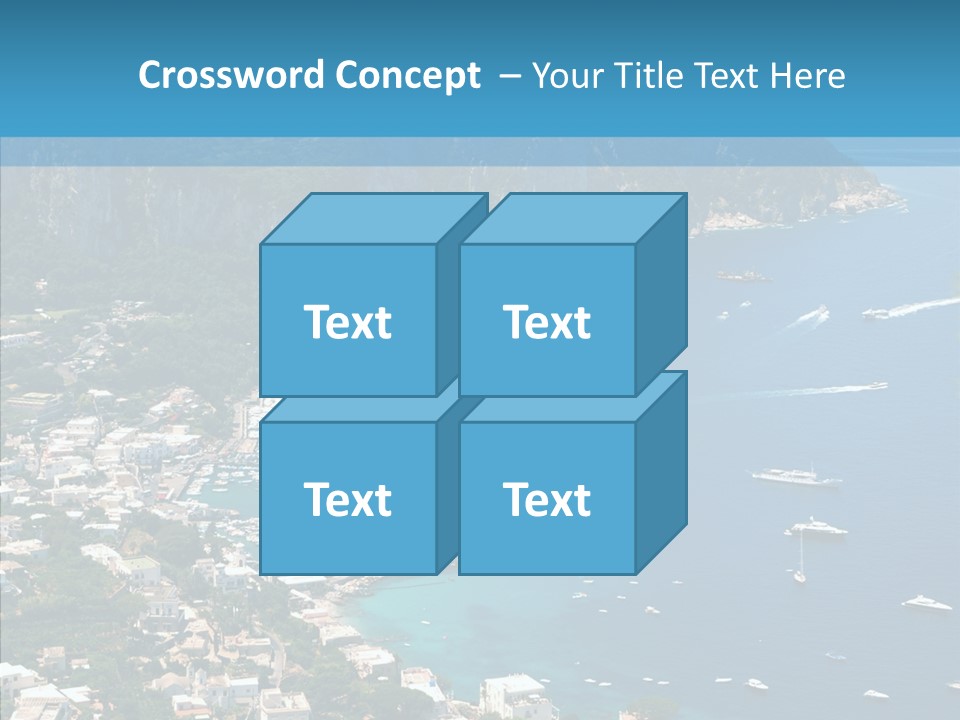 Italy Rocks Road PowerPoint Template