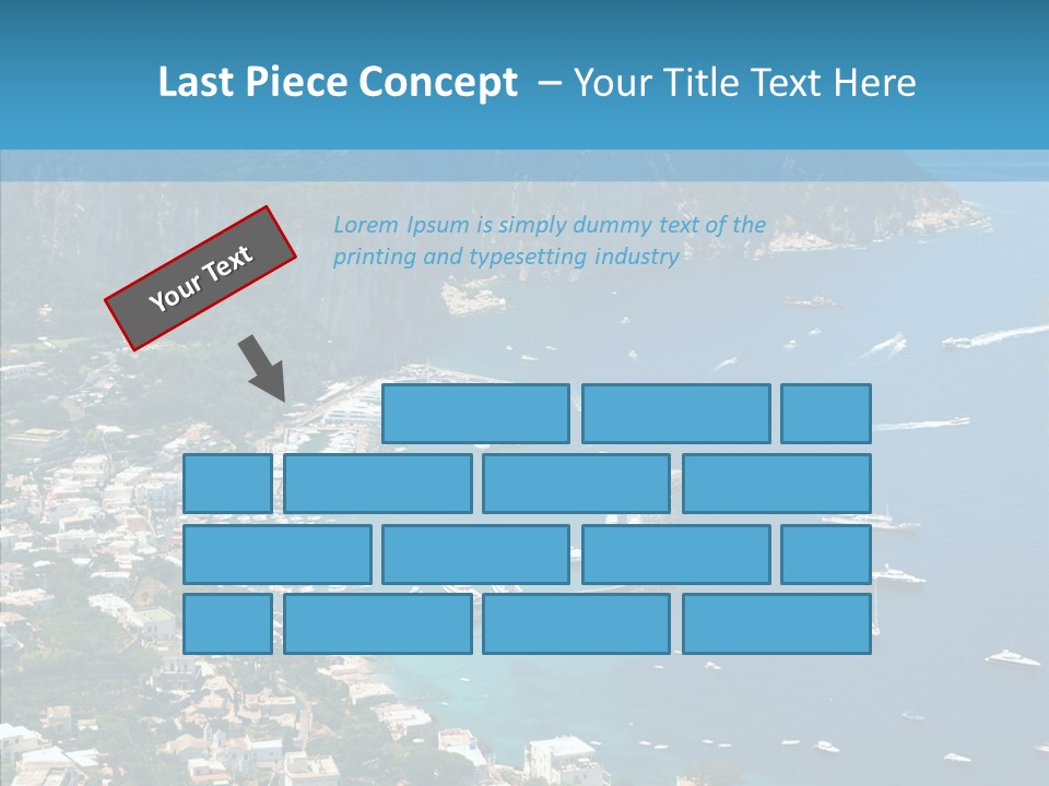 Italy Rocks Road PowerPoint Template