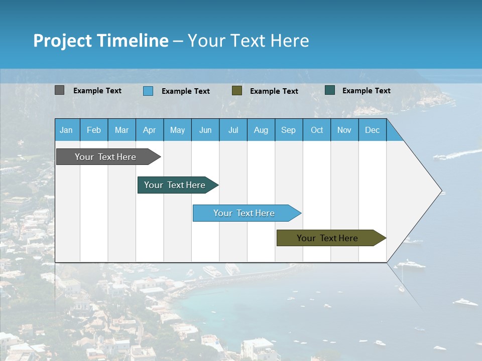 Italy Rocks Road PowerPoint Template