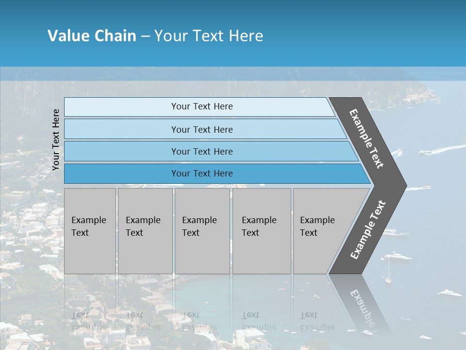 Italy Rocks Road PowerPoint Template