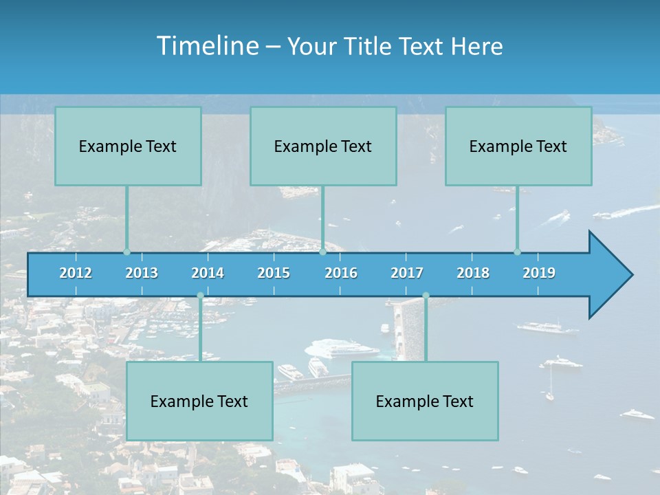 Italy Rocks Road PowerPoint Template