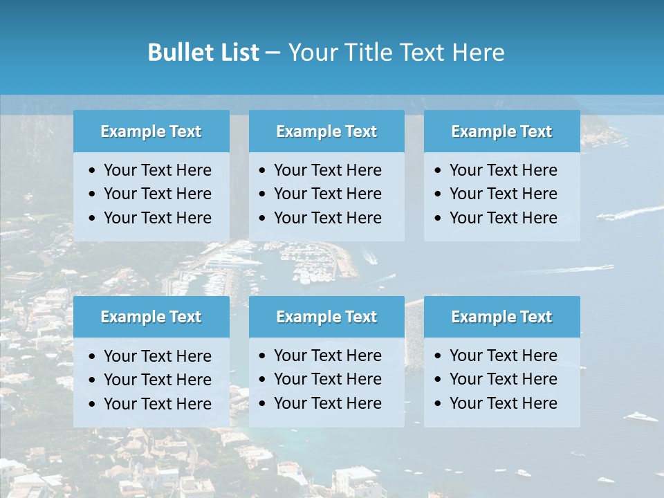 Italy Rocks Road PowerPoint Template