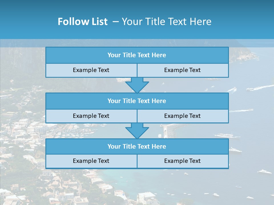 Italy Rocks Road PowerPoint Template