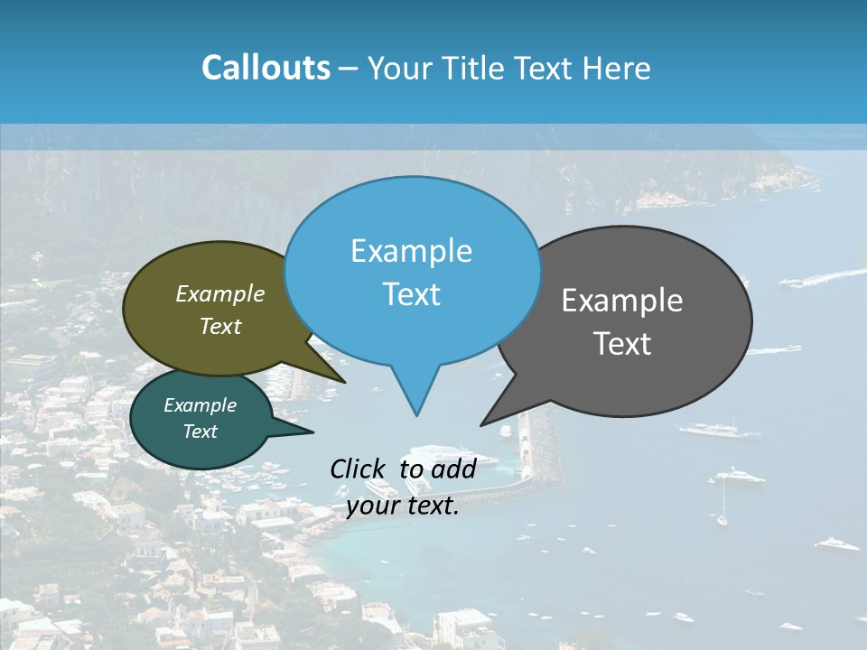 Italy Rocks Road PowerPoint Template
