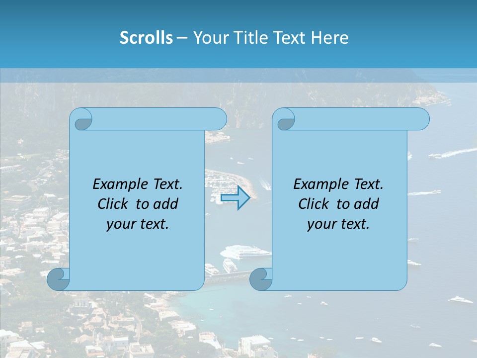 Italy Rocks Road PowerPoint Template