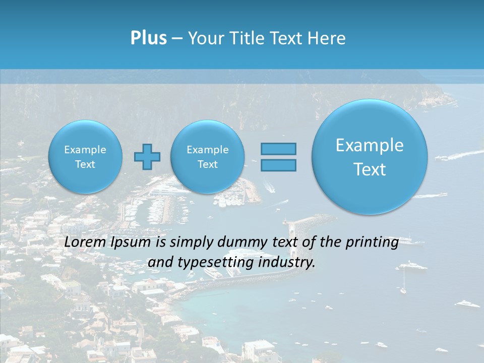 Italy Rocks Road PowerPoint Template