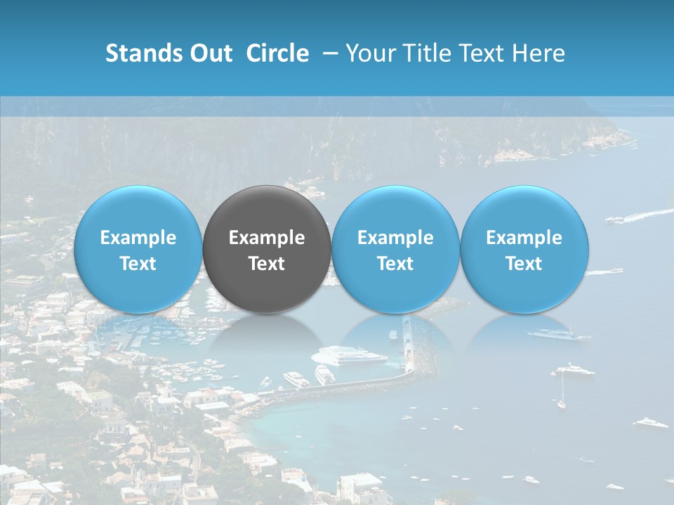 Italy Rocks Road PowerPoint Template