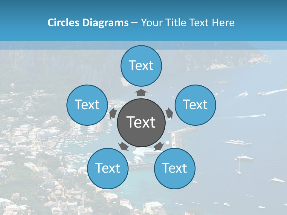 Italy Rocks Road PowerPoint Template