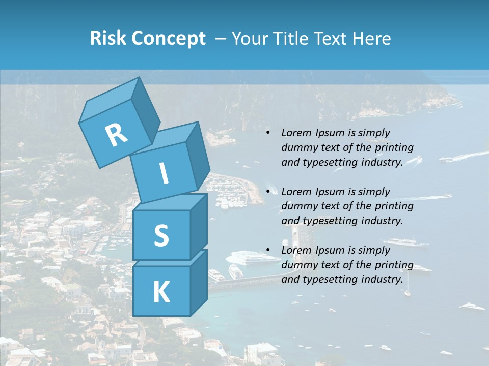 Italy Rocks Road PowerPoint Template