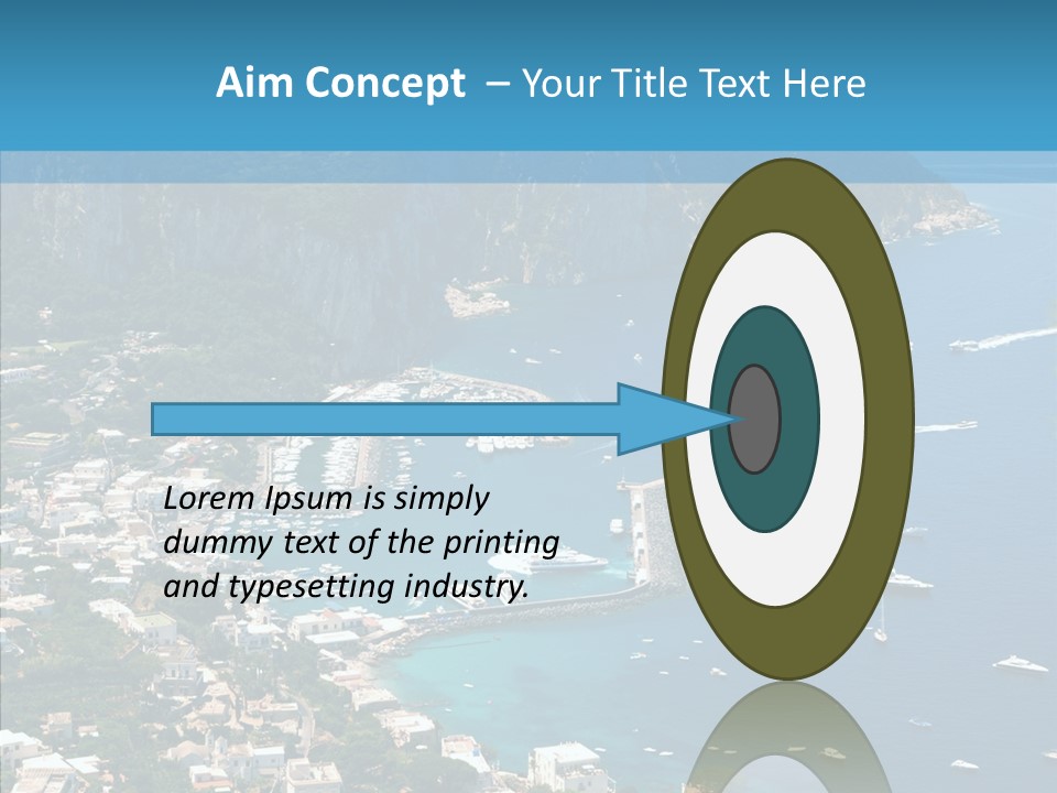 Italy Rocks Road PowerPoint Template