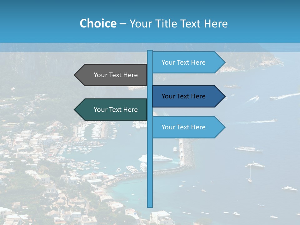 Italy Rocks Road PowerPoint Template