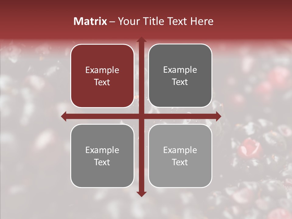Ripe Dessert Purple PowerPoint Template