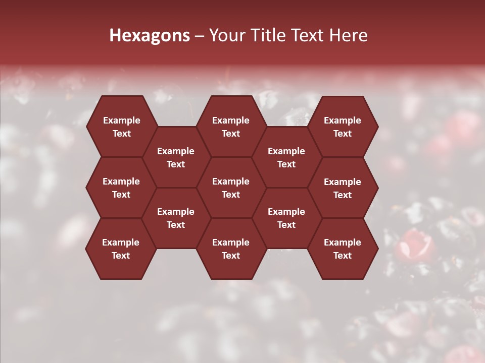 Ripe Dessert Purple PowerPoint Template